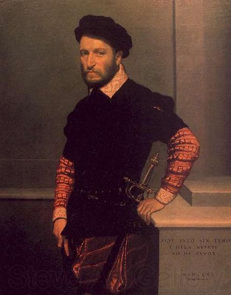 Giovanni Battista Moroni Portrait of the Duke of Albuquerque Germany oil painting art